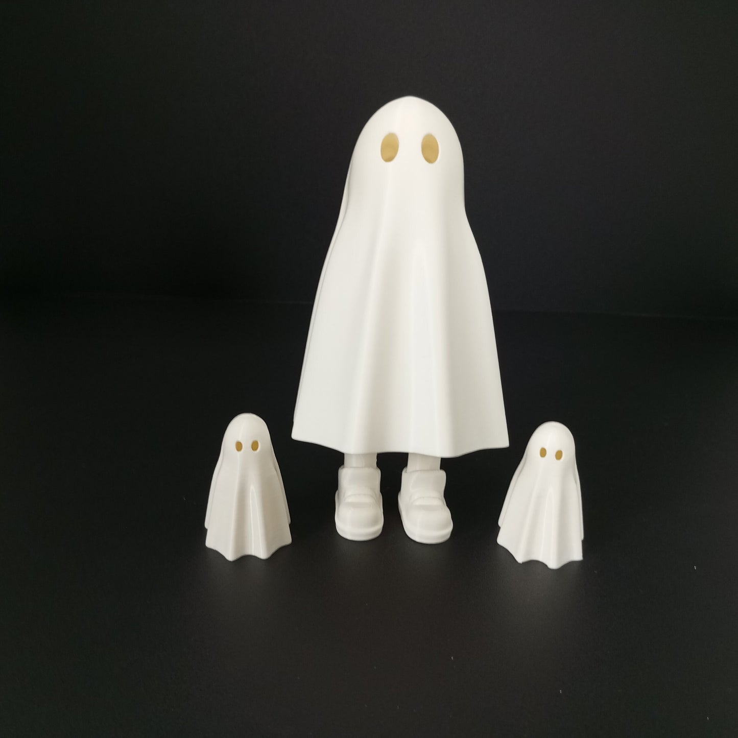 3D gedruckter Geist - Fidget Zappelspielzeug Ghost - Gelenk Glieder - Flexi Halloween Dekoration