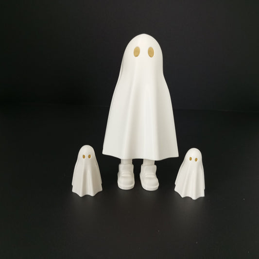 3D gedruckter Geist - Fidget Zappelspielzeug Ghost - Gelenk Glieder - Flexi Halloween Dekoration